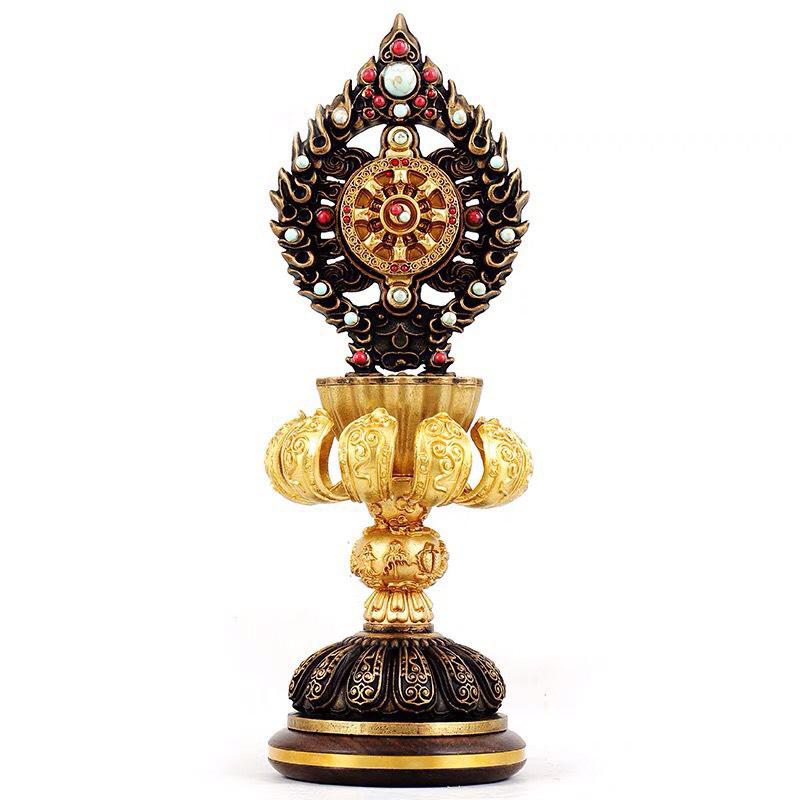 BÁT CÁT TƯỜNG ĐỒNG PHONG CÁCH CỔ 24CM