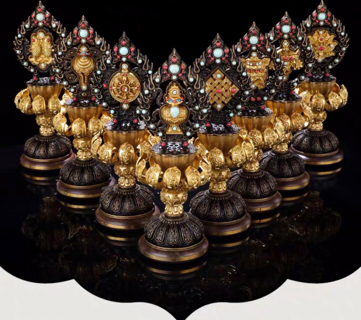 BÁT CÁT TƯỜNG ĐỒNG PHONG CÁCH CỔ 24CM