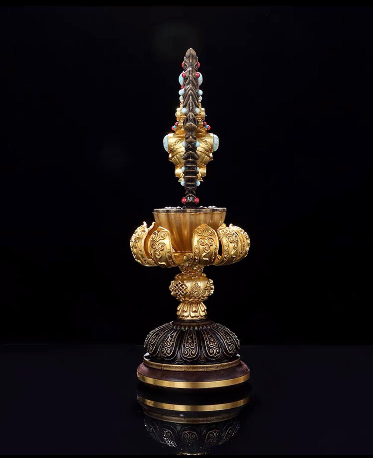 BÁT CÁT TƯỜNG ĐỒNG PHONG CÁCH CỔ 24CM