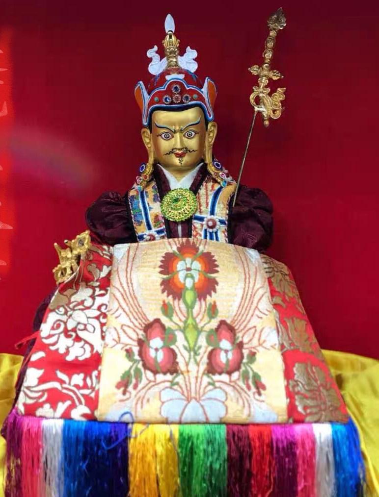 TÔN TƯỢNG ĐỨC LIÊN HOA SANH / GURU RINPOCHE TÂY TẠNG 45CM