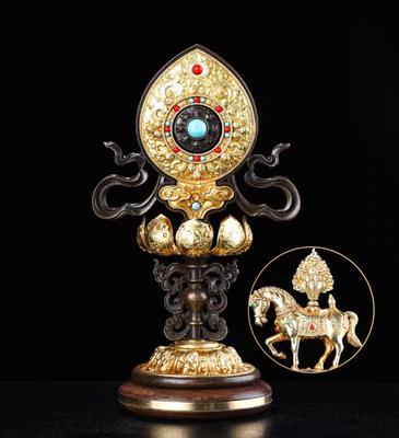 BỘ THẤT BẢO LUÂN VƯƠNG ĐỒNG PHONG CÁCH CỔ 20CM