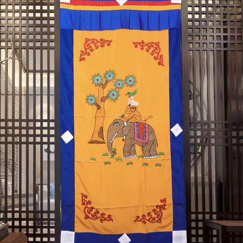 RÈM CỬA PHÒNG THỜ HÌNH VOI - (180 x 90cm/ 185x95cm)