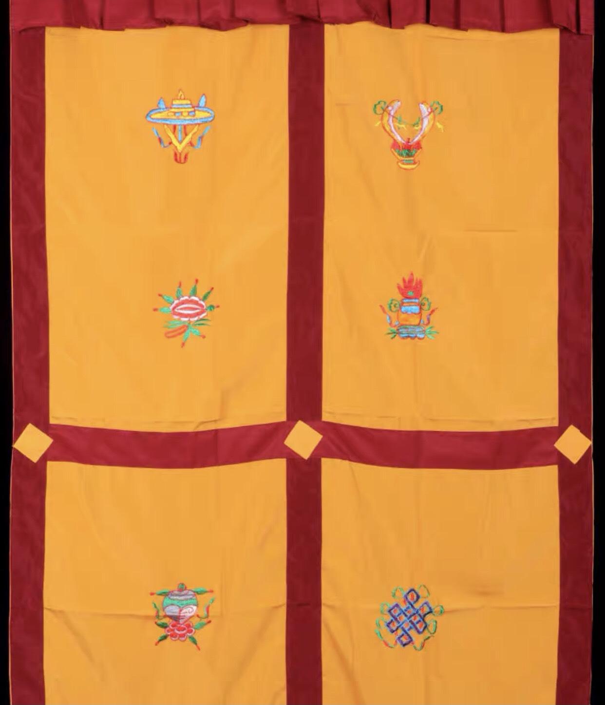 RÈM CỬA PHÒNG THỜ HÌNH VOI - (180 x 90cm/ 185x95cm)