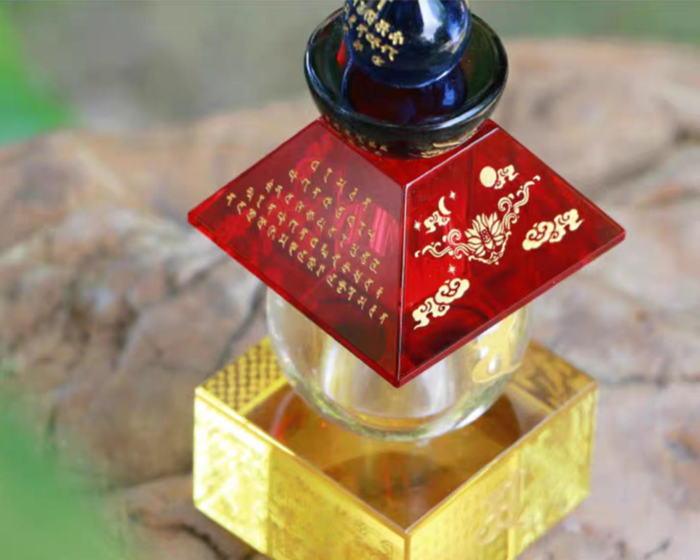 THÁP XÁ LỢI NGŨ SẮC 19CM