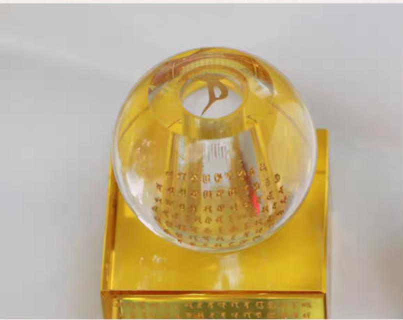 THÁP XÁ LỢI NGŨ SẮC 19CM