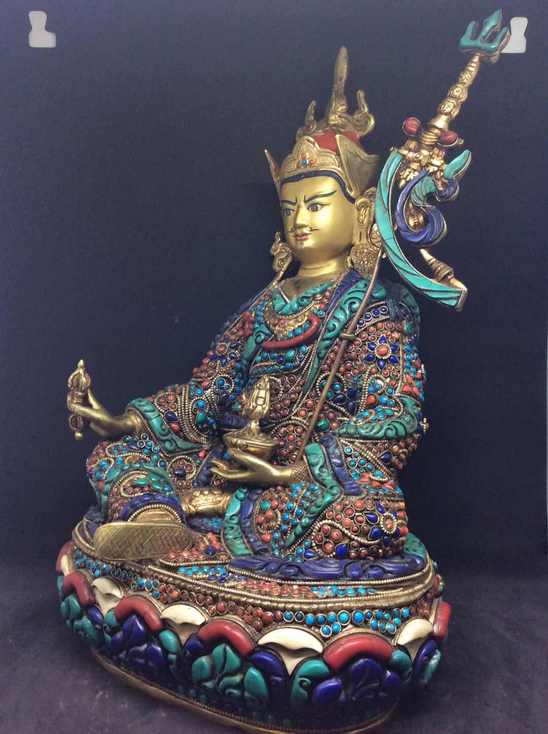 TÔN TƯỢNG ĐỨC LIÊN HOA SANH 37CM