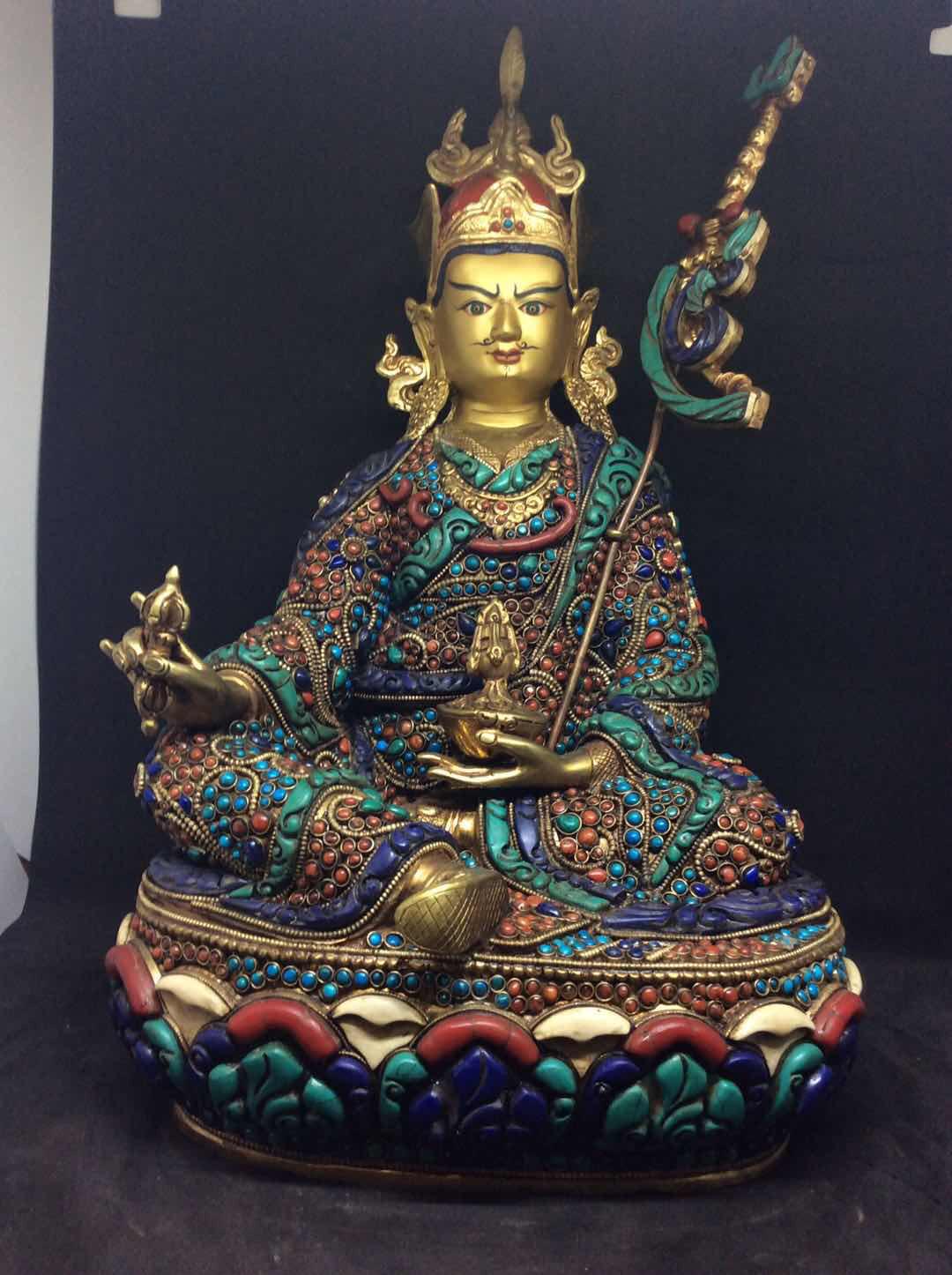TÔN TƯỢNG ĐỨC LIÊN HOA SANH 37CM