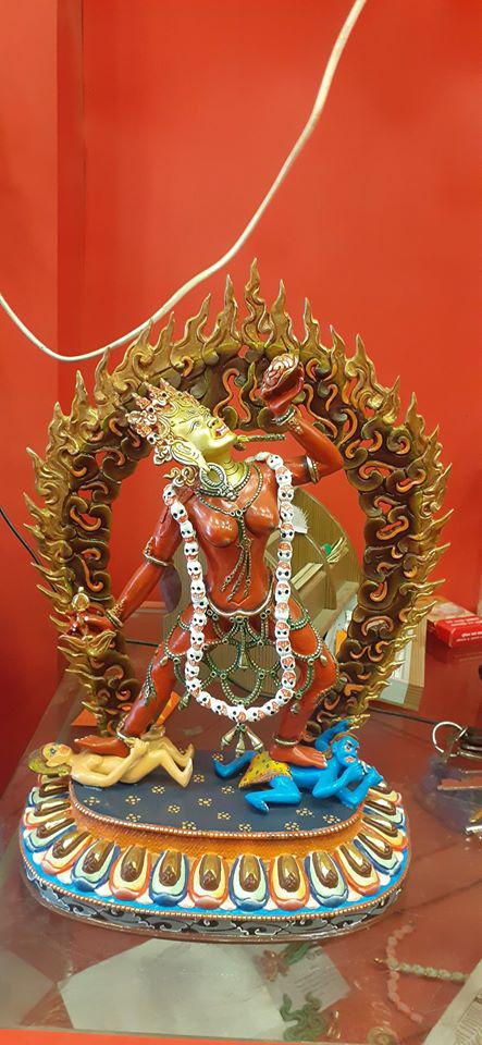 TÔN TƯỢNG DU GIÀ THÁNH NỮ DAKINI 40CM