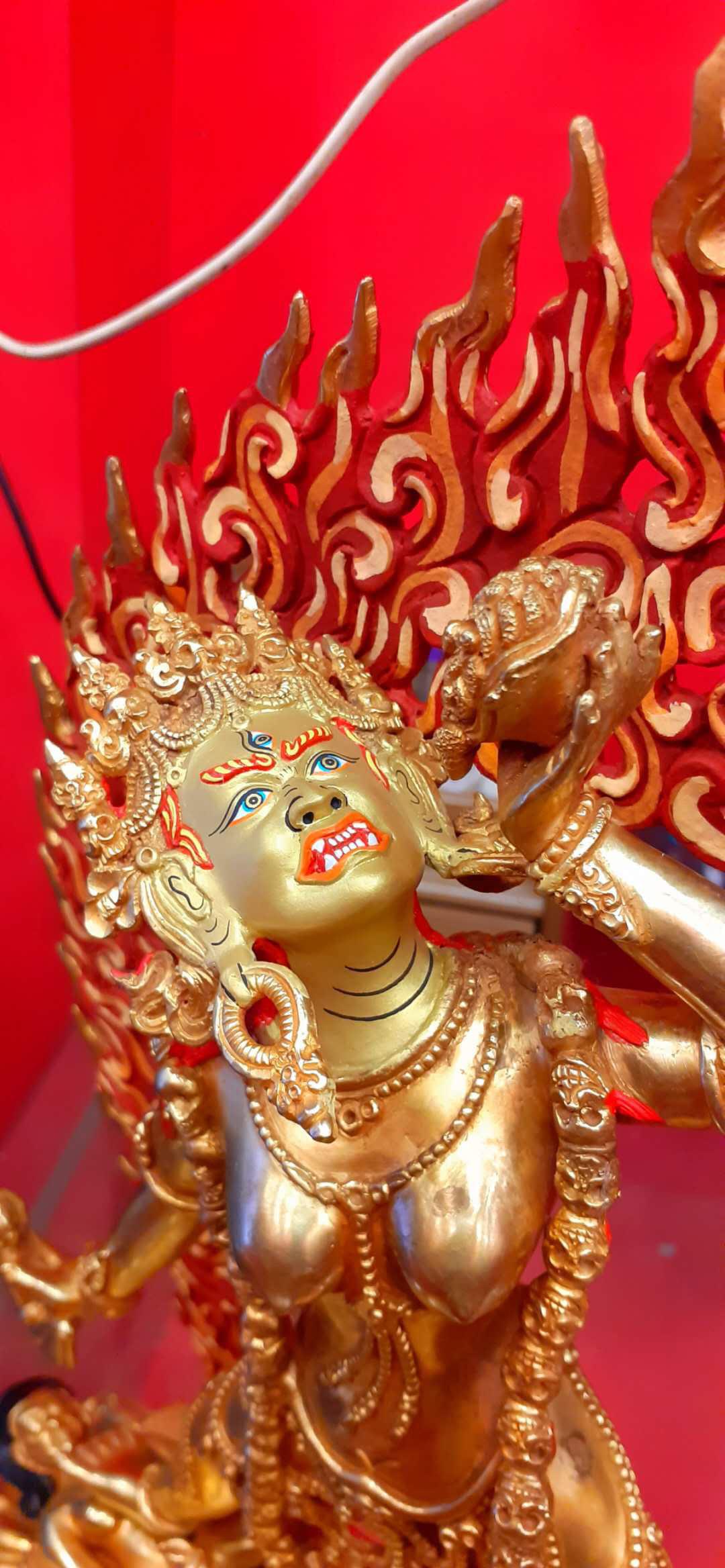 TÔN TƯỢNG DU GIÀ THÁNH NỮ DAKINI 40CM