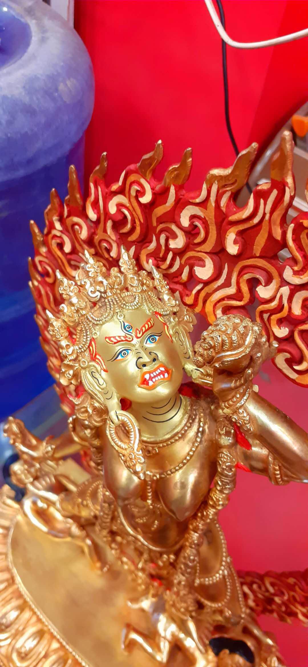 TÔN TƯỢNG DU GIÀ THÁNH NỮ DAKINI 40CM