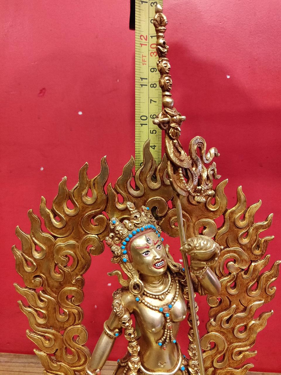 TÔN TƯỢNG DU GIÀ THÁNH NỮ DAKINI 25CM