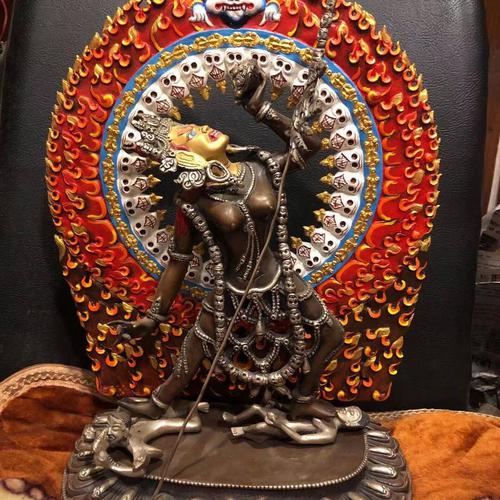 TÔN TƯỢNG KIM CƯƠNG THÁNH NỮ DU GIÀ 38CM