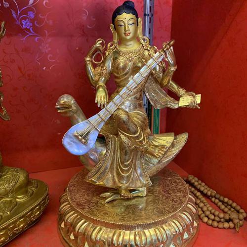 TÔN TƯỢNG DIỆU ÂM THIÊN NỮ NEPAL - 38cm