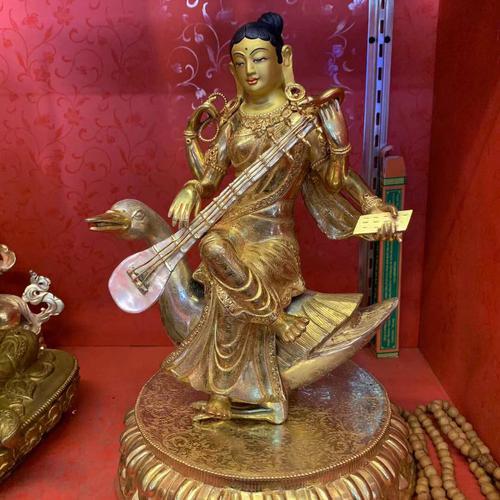 TÔN TƯỢNG DIỆU ÂM THIÊN NỮ NEPAL - 38cm