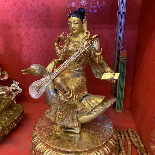TÔN TƯỢNG DIỆU ÂM THIÊN NỮ NEPAL - 38cm