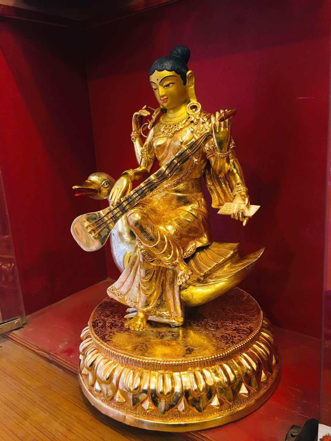 TÔN TƯỢNG DIỆU ÂM THIÊN NỮ NEPAL - 38cm