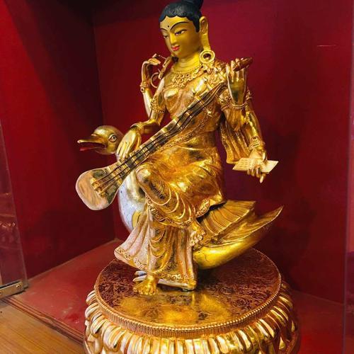 TÔN TƯỢNG DIỆU ÂM THIÊN NỮ NEPAL - 38cm