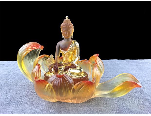 TÔN TƯỢNG ĐỨC PHẬT DƯỢC SƯ ĐẾ SEN