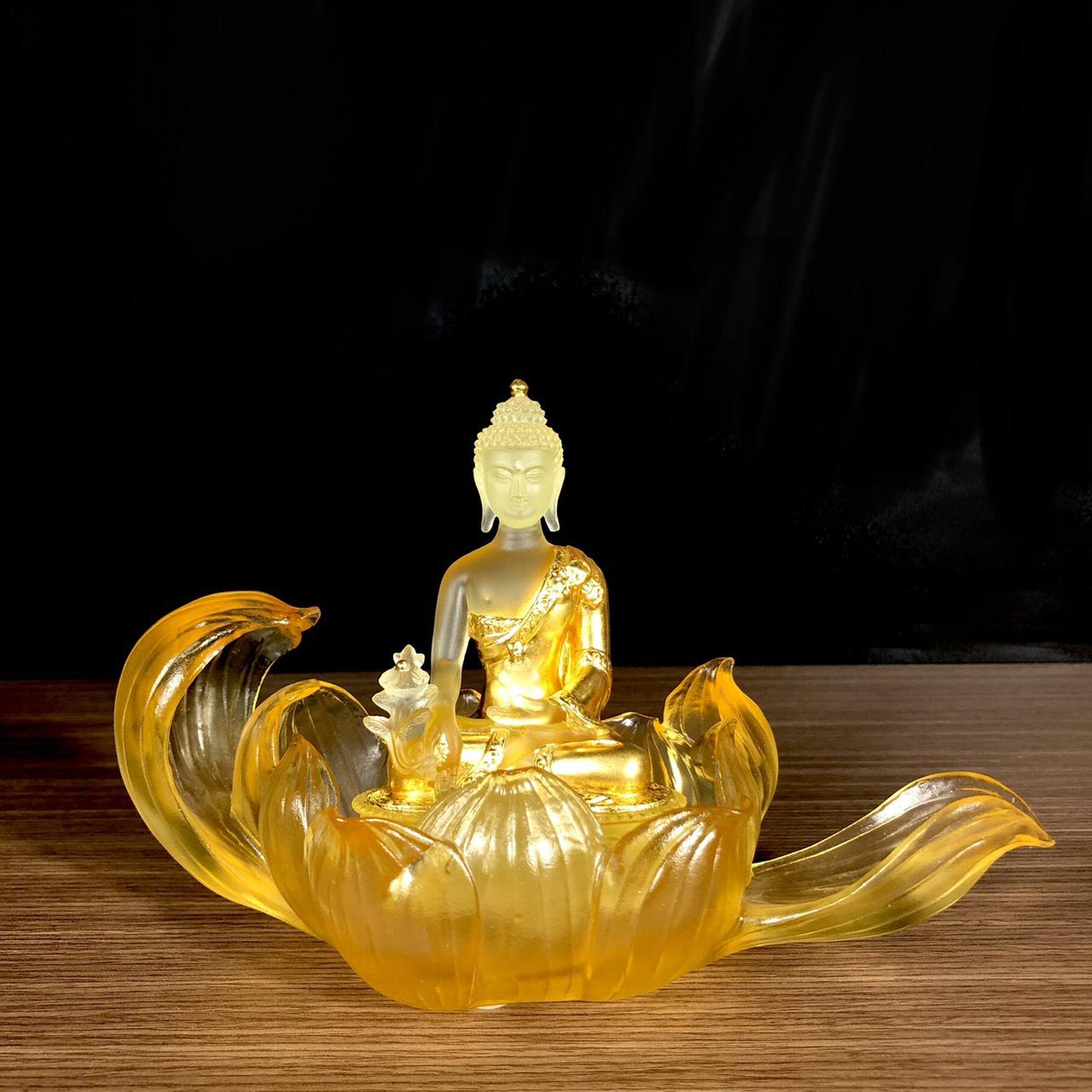 TÔN TƯỢNG ĐỨC PHẬT DƯỢC SƯ ĐẾ SEN