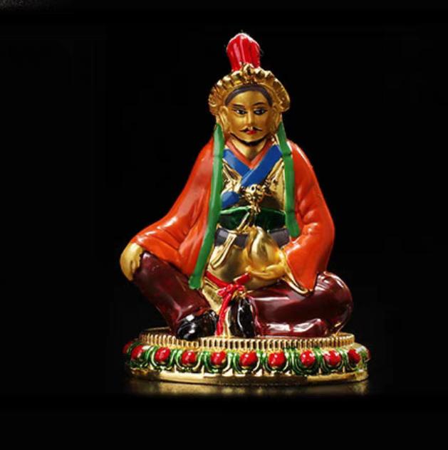 BỘ THẤT BẢO LUÂN VƯƠNG HỢP KIM VẼ MÀU 9CM