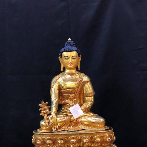 TÔN TƯỢNG ĐỨC PHẬT DƯỢC SƯ NEPAL 48CM