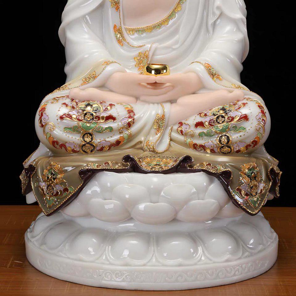 TÔN TƯỢNG ĐỨC A DI ĐÀ HÁN BẠCH NGỌC