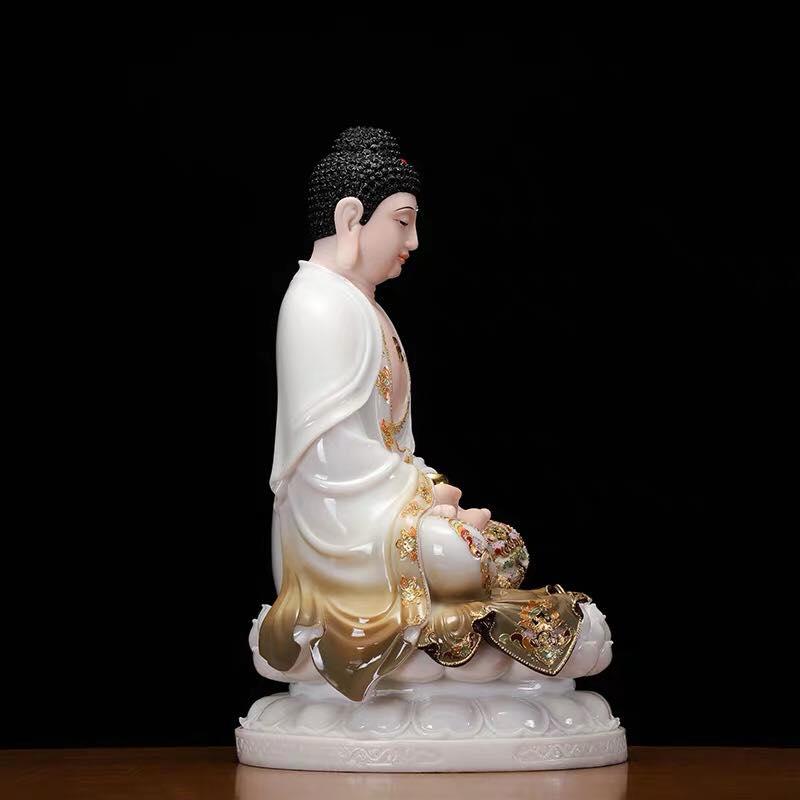 TÔN TƯỢNG ĐỨC A DI ĐÀ HÁN BẠCH NGỌC