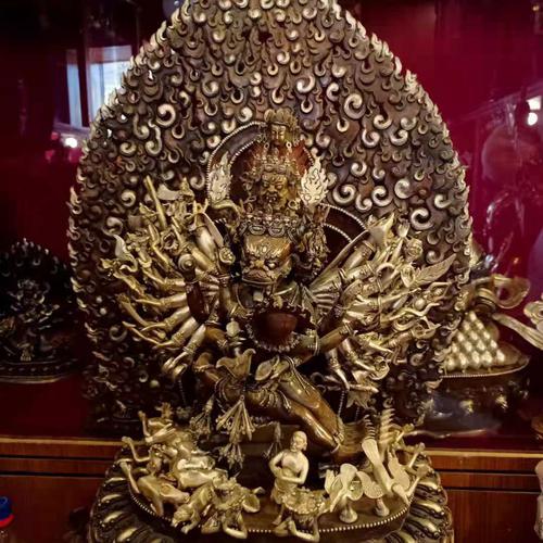 TÔN TƯỢNG YAMANTAKA NEPAL - 70CM