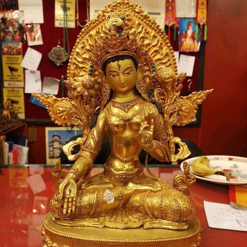TÔN TƯỢNG TARA TRẮNG 42CM