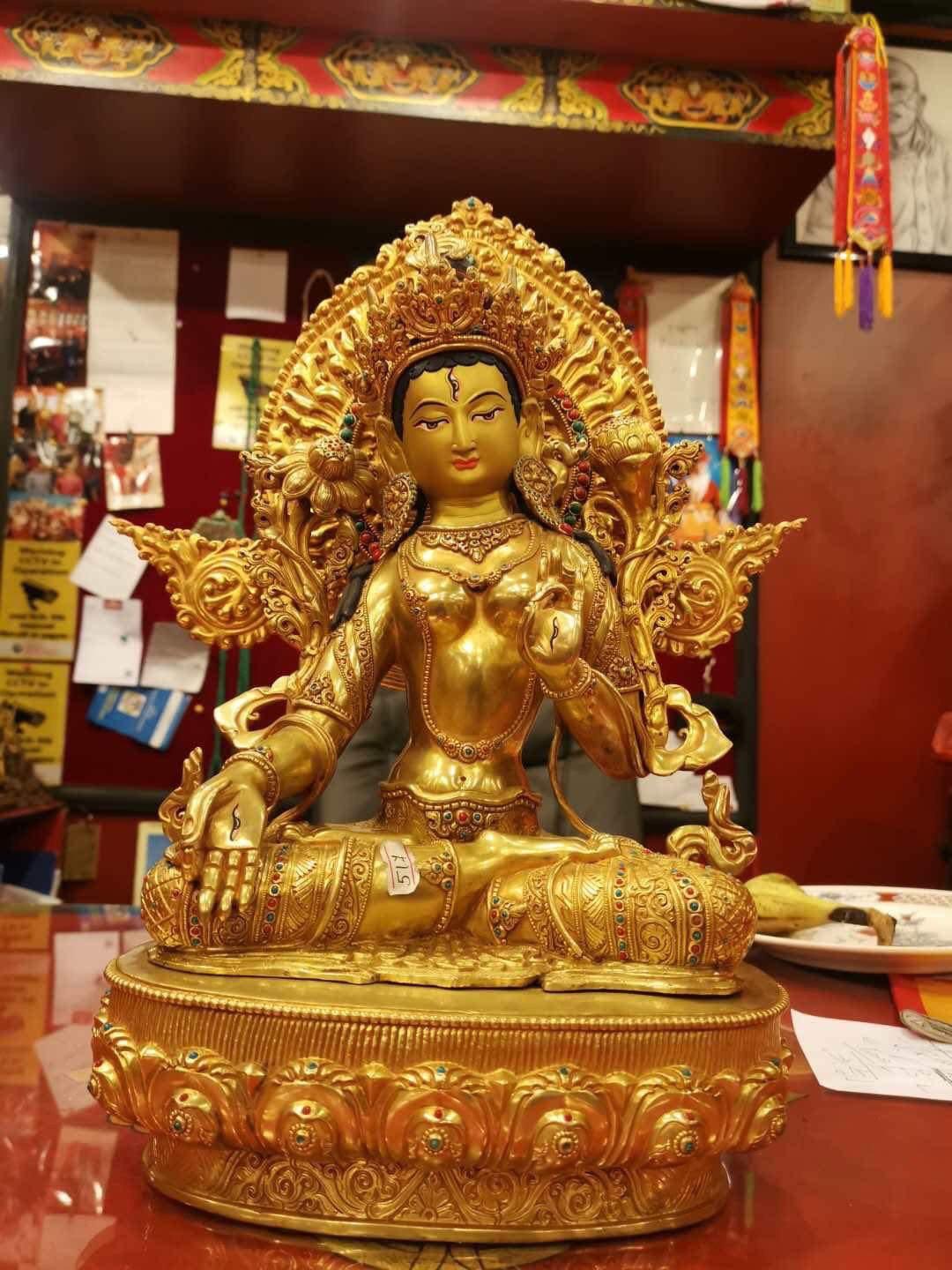 TÔN TƯỢNG TARA TRẮNG 42CM