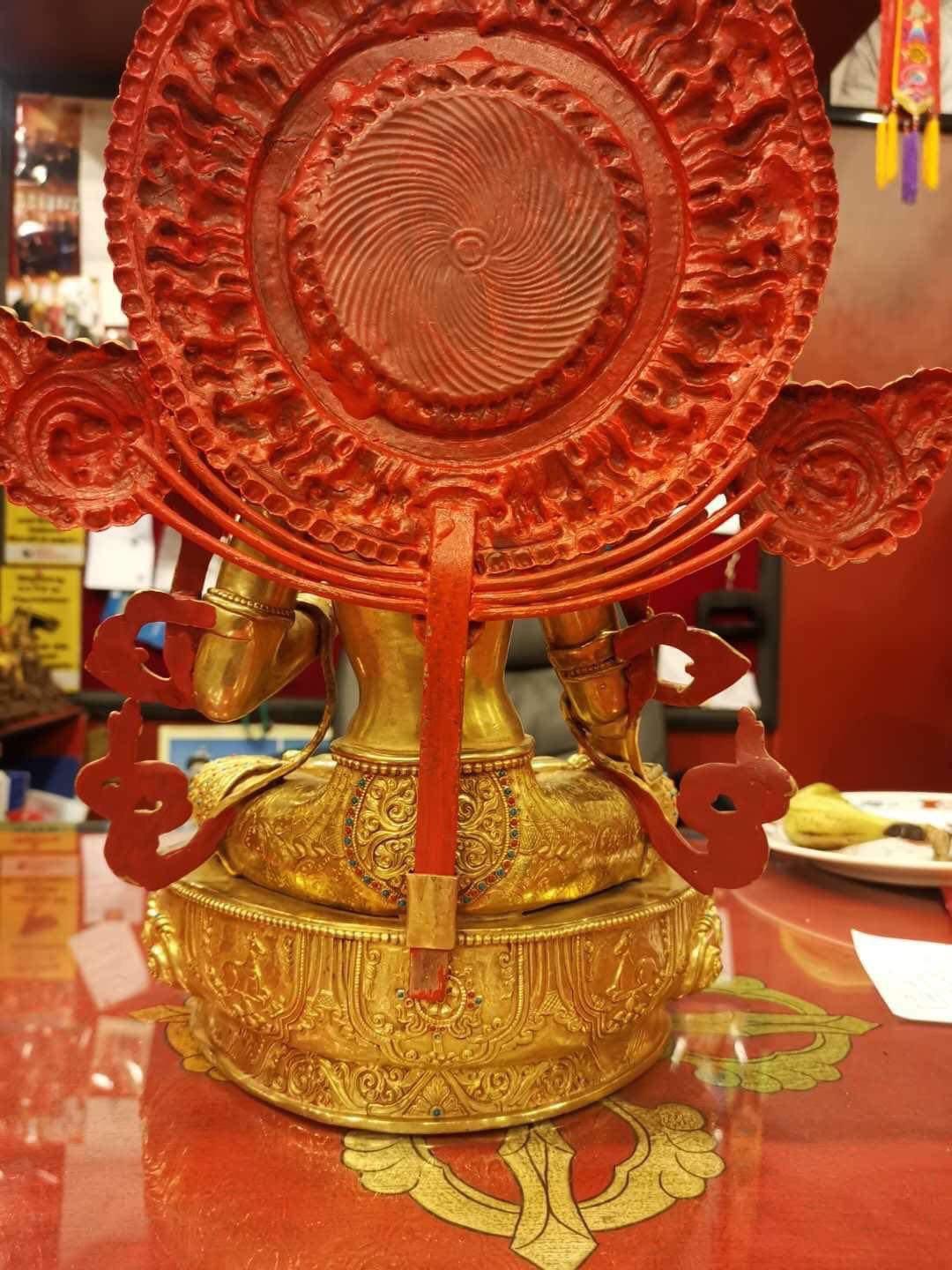 TÔN TƯỢNG TARA TRẮNG 42CM