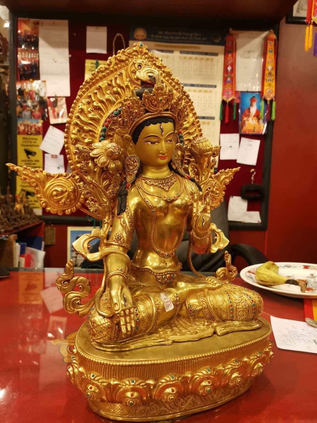 TÔN TƯỢNG TARA TRẮNG 42CM