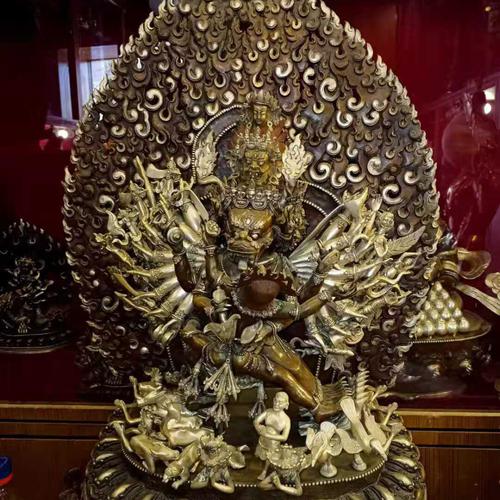 TÔN TƯỢNG YAMANTAKA NEPAL - 70CM