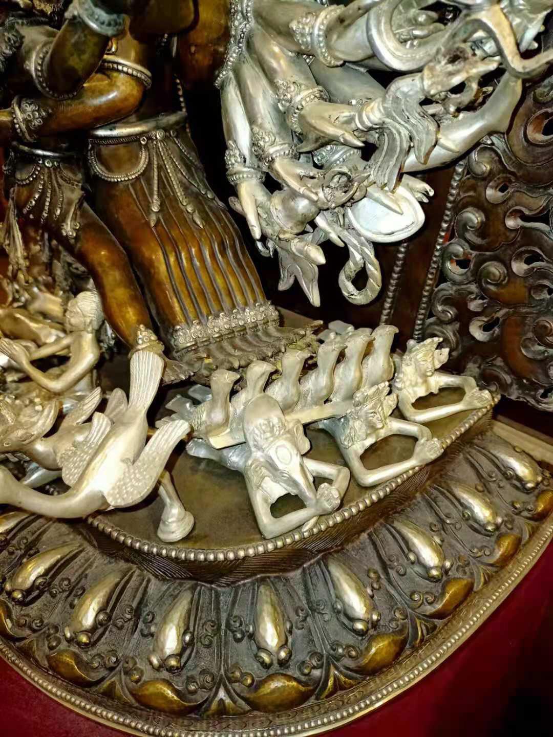 TÔN TƯỢNG YAMANTAKA NEPAL - 70CM