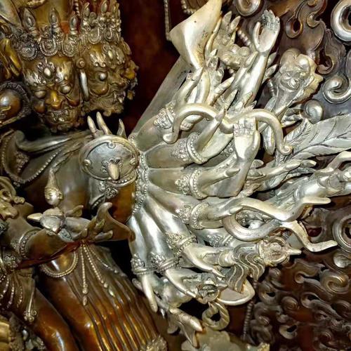 TÔN TƯỢNG YAMANTAKA NEPAL - 70CM