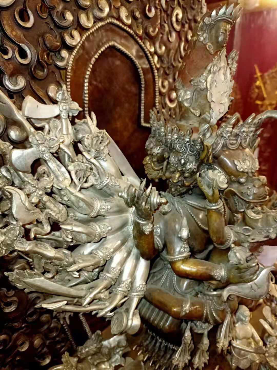 TÔN TƯỢNG YAMANTAKA NEPAL - 70CM