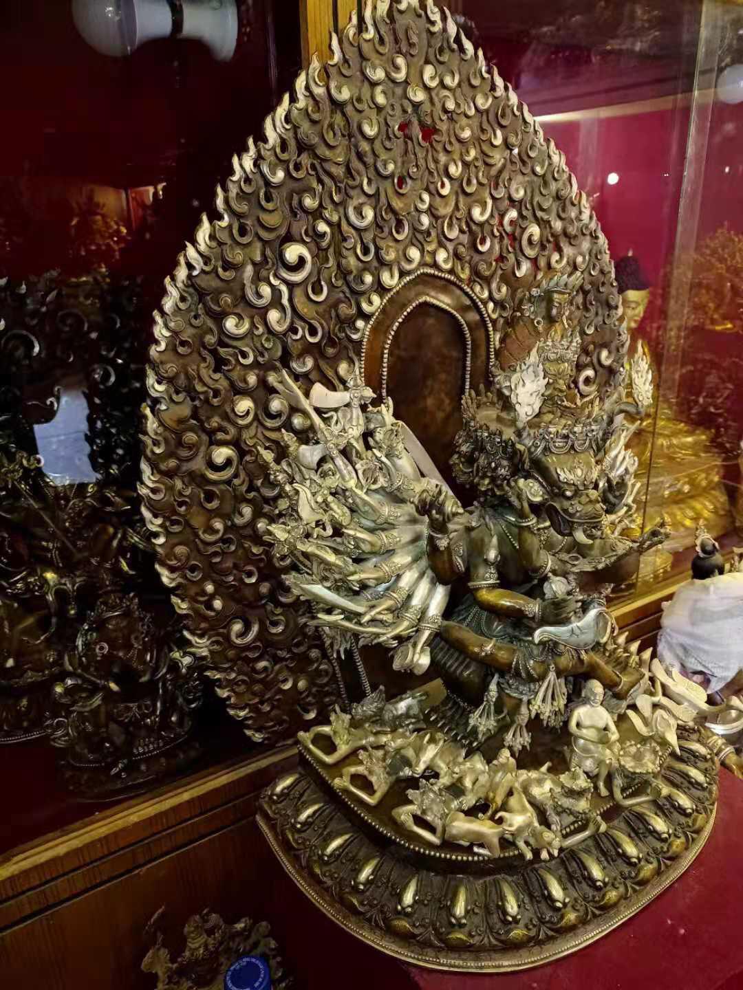 TÔN TƯỢNG YAMANTAKA NEPAL - 70CM