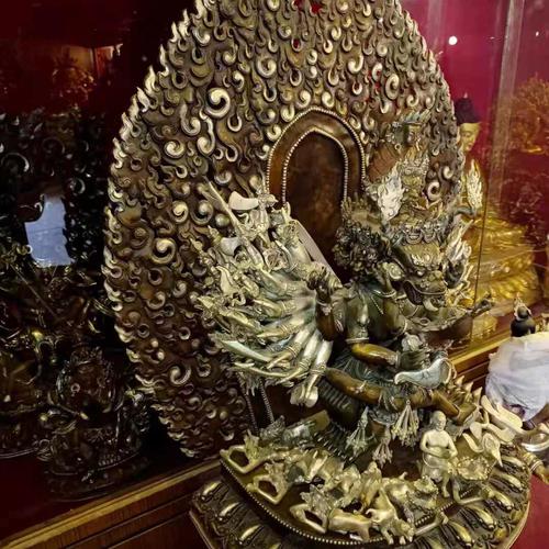TÔN TƯỢNG YAMANTAKA NEPAL - 70CM
