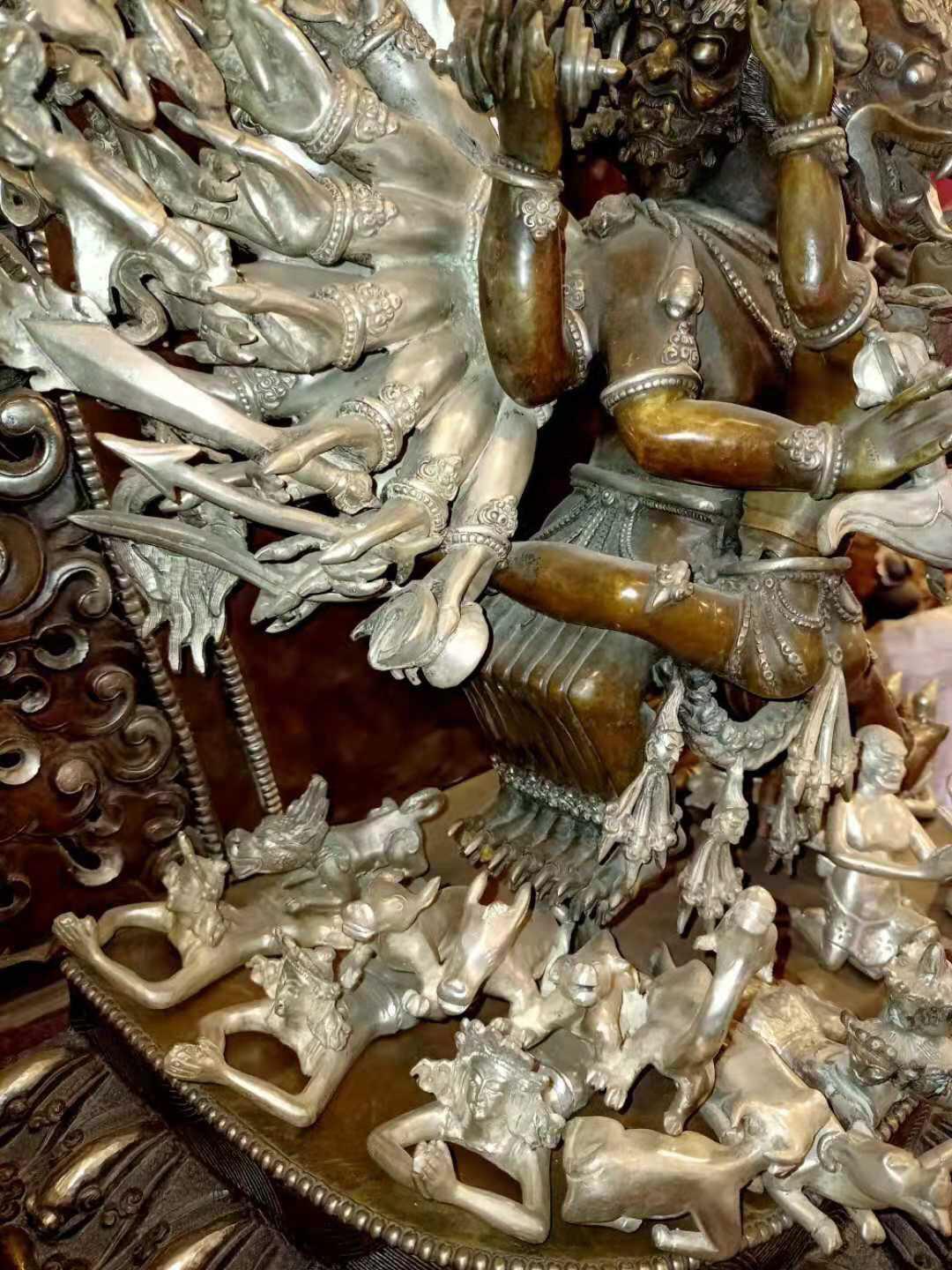 TÔN TƯỢNG YAMANTAKA NEPAL - 70CM