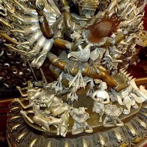TÔN TƯỢNG YAMANTAKA NEPAL - 70CM
