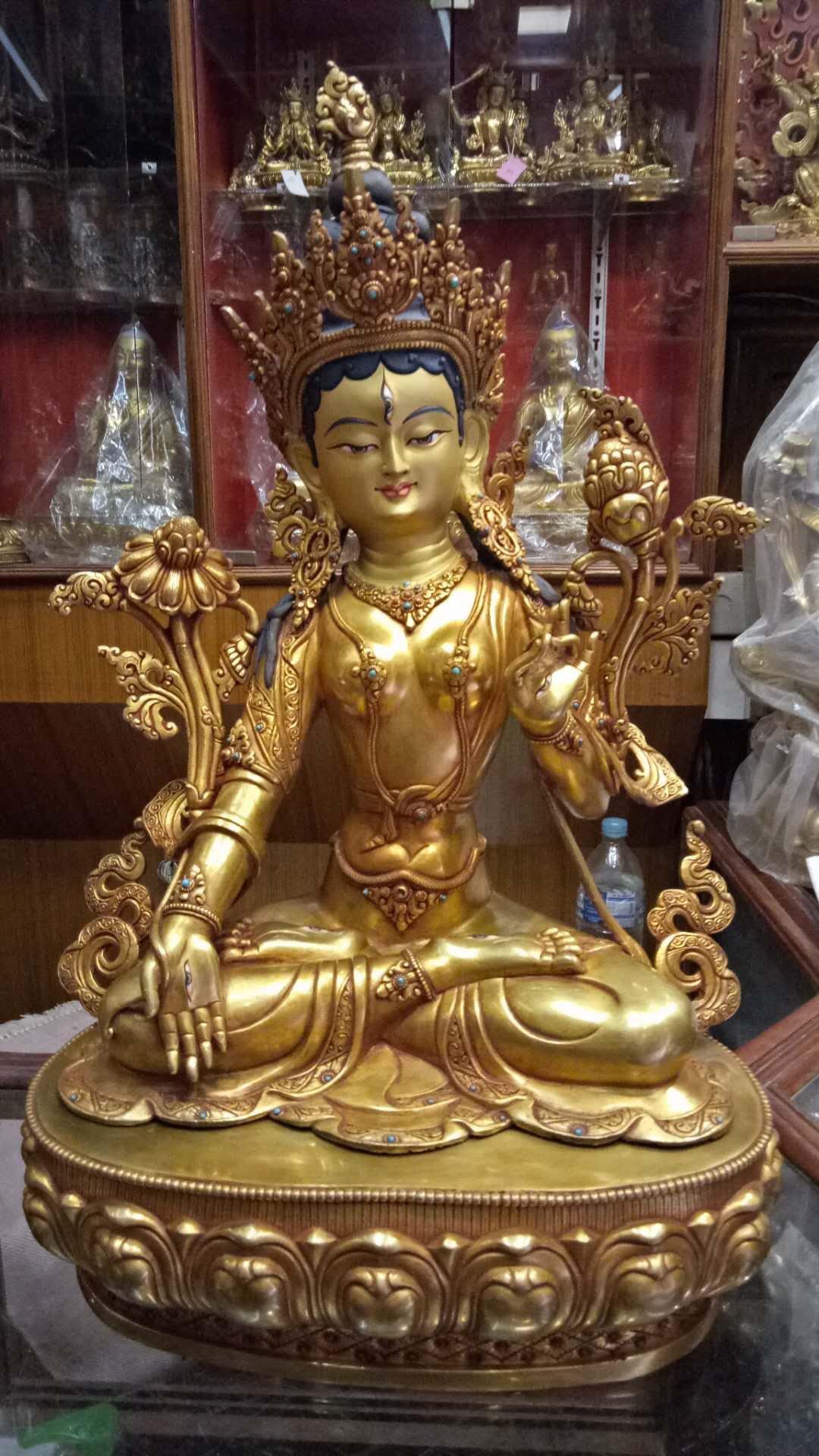 TÔN TƯỢNG TARA TRẮNG 52CM