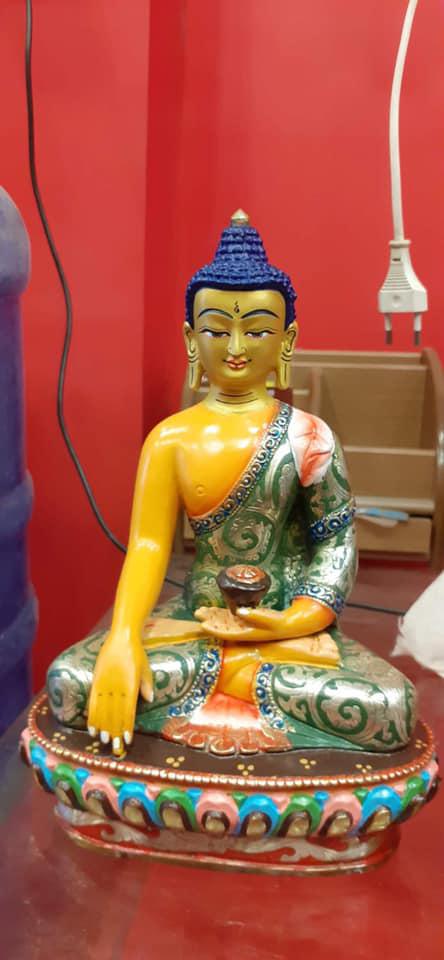 TAM THẾ PHẬT NEPAL (THÍCH CA - A DI ĐÀ - DƯỢC SƯ) 23CM