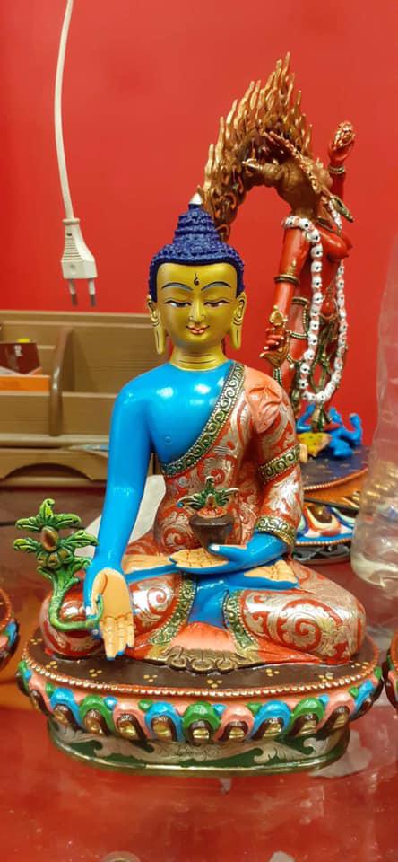 TAM THẾ PHẬT NEPAL (THÍCH CA - A DI ĐÀ - DƯỢC SƯ) 23CM