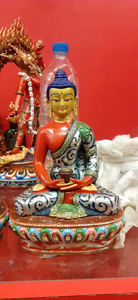 TAM THẾ PHẬT NEPAL (THÍCH CA - A DI ĐÀ - DƯỢC SƯ) 23CM