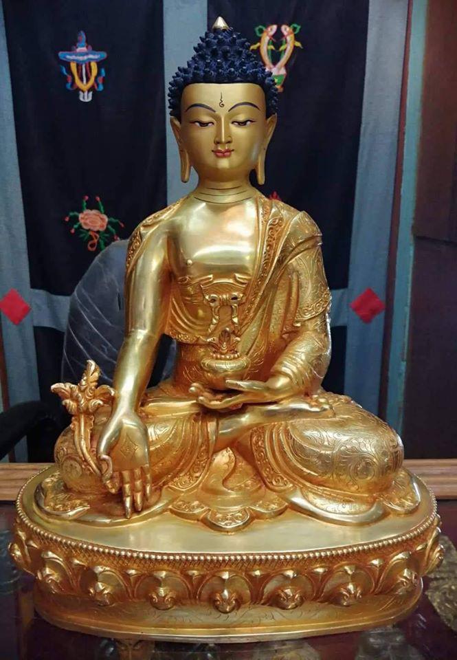 TAM THẾ PHẬT (THÍCH CA - A DI ĐÀ - DƯỢC SƯ) 33CM