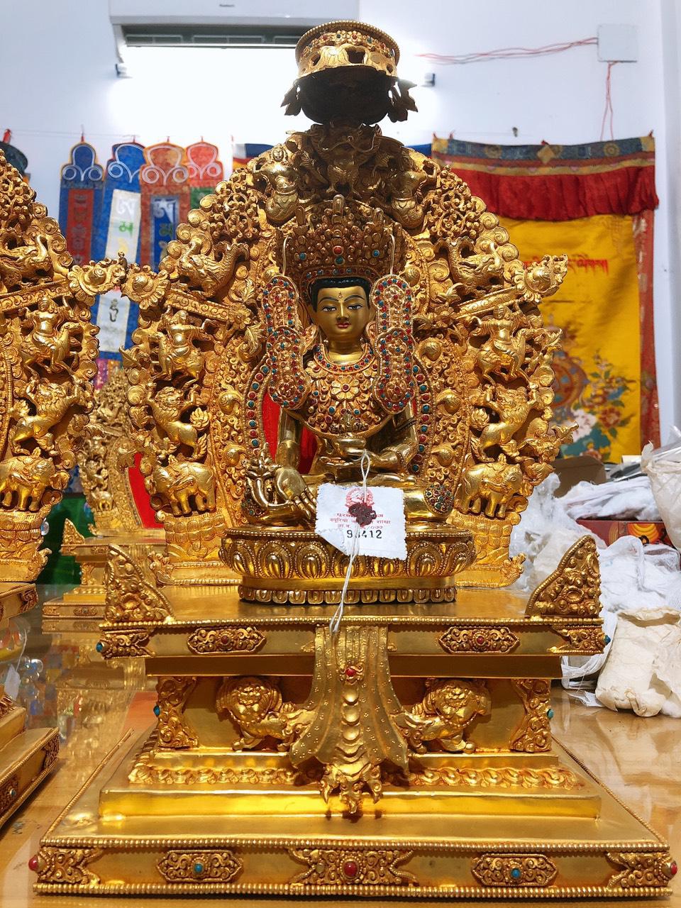 TAM THẾ PHẬT (THÍCH CA - A DI ĐÀ - DƯỢC SƯ) 21CM