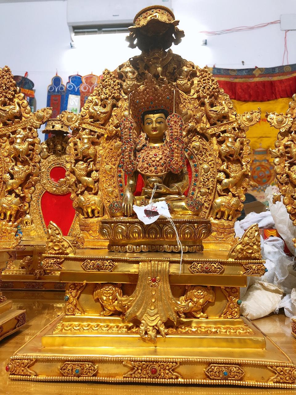 TAM THẾ PHẬT (THÍCH CA - A DI ĐÀ - DƯỢC SƯ) 21CM