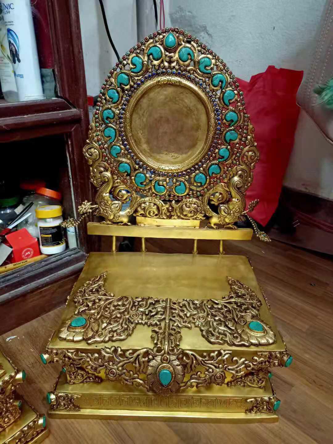 ĐẾ TƯỢNG CẨN ĐÁ CAO CẤP 57 CM