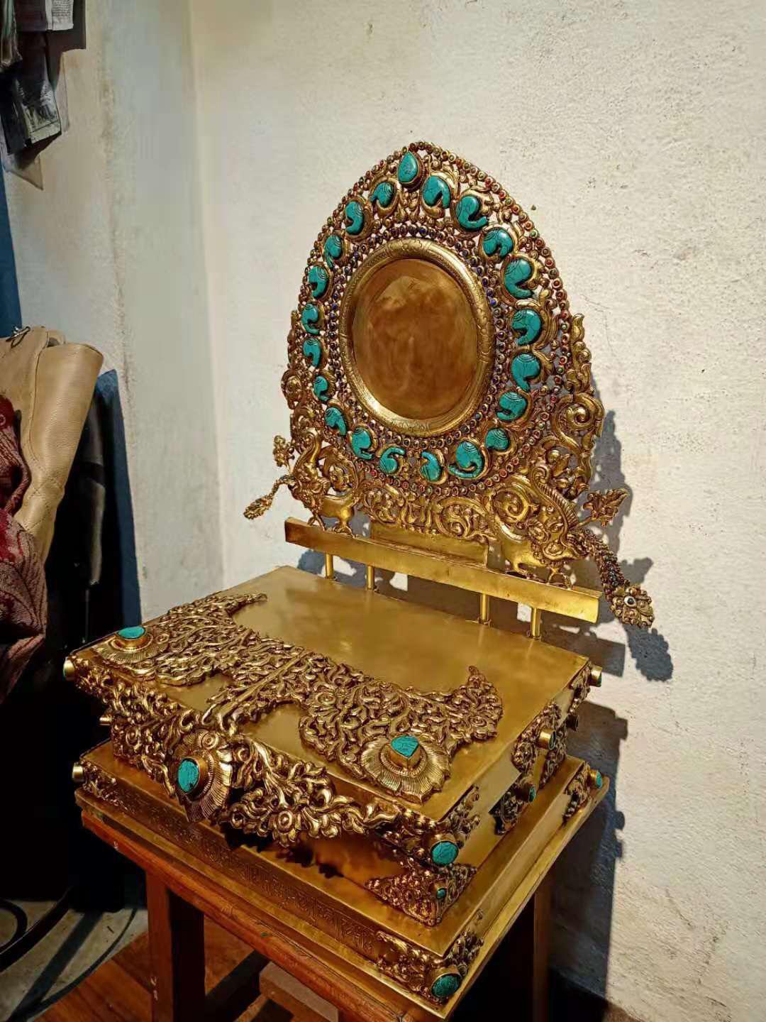 ĐẾ TƯỢNG CẨN ĐÁ CAO CẤP 57 CM