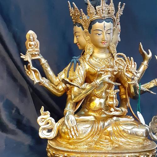 TÔN TƯỢNG PHẬT ĐẢNH TÔN THẮNG 34CM